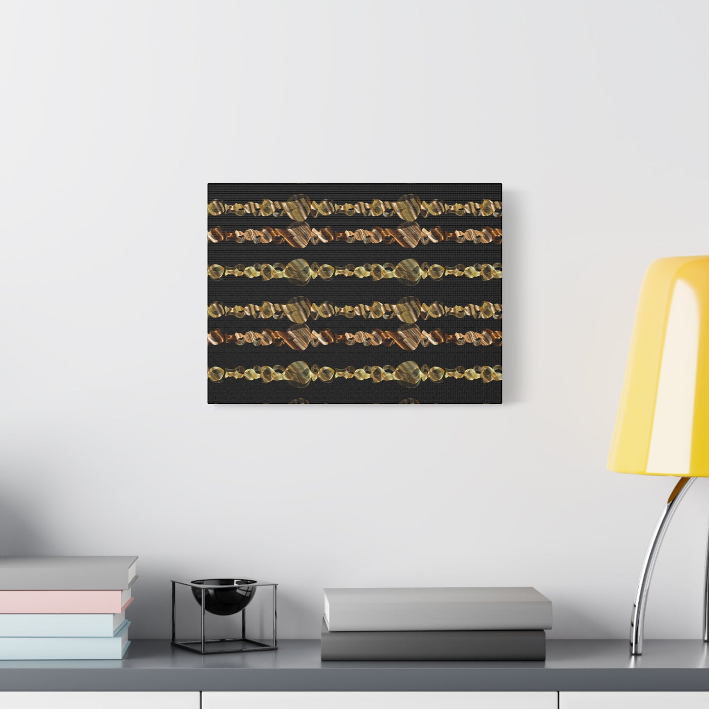 Artistic Canvas Gold and Black