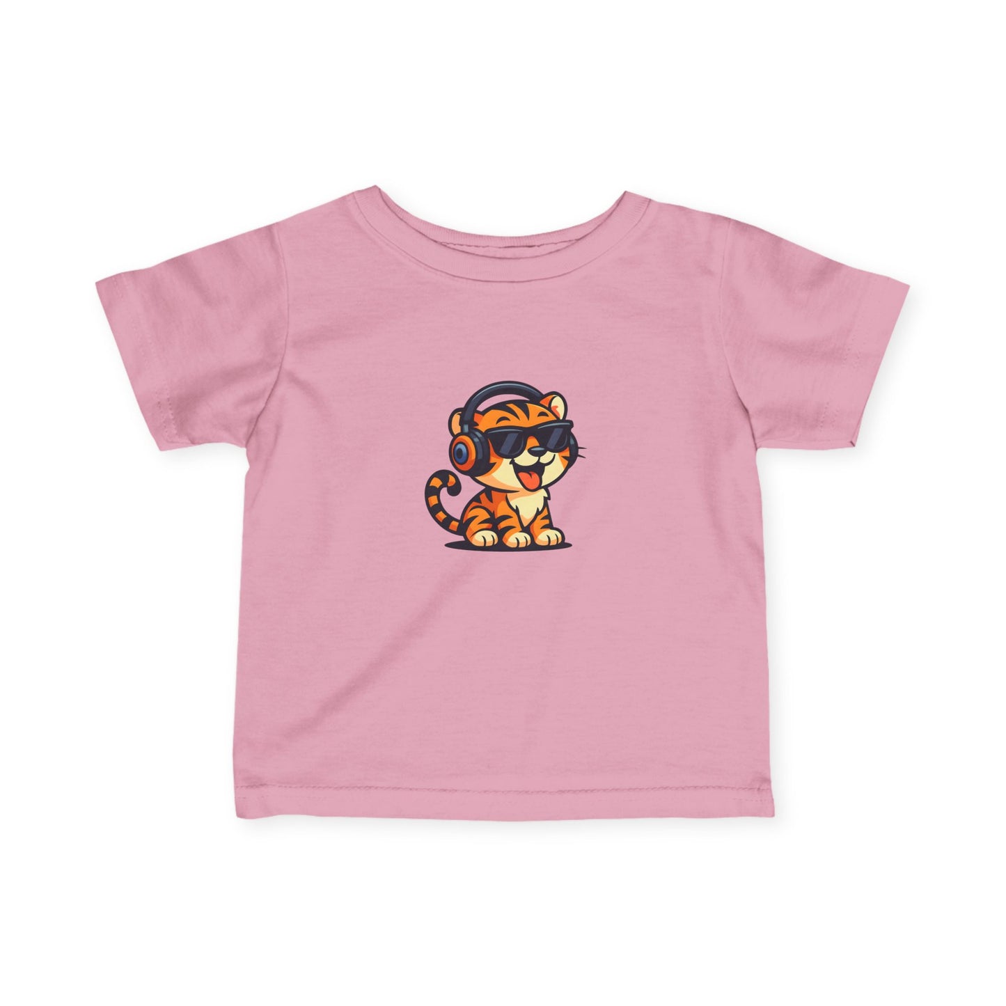 Cool Tiger Infant Tee, Cute Baby Shirt, Trendy Toddler Outfit, Unique Gift for New Parents, Stylish Babywear