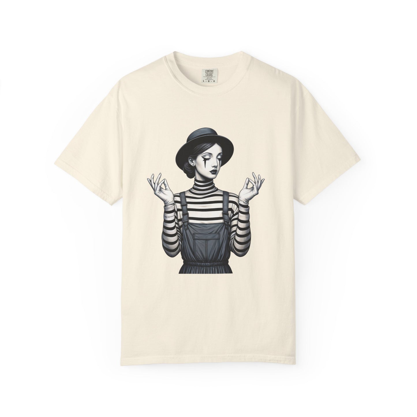Gothic Striped Graphic Unisex T-Shirt, Edgy Casual Wear, Alternative Fashion, Gift for Her