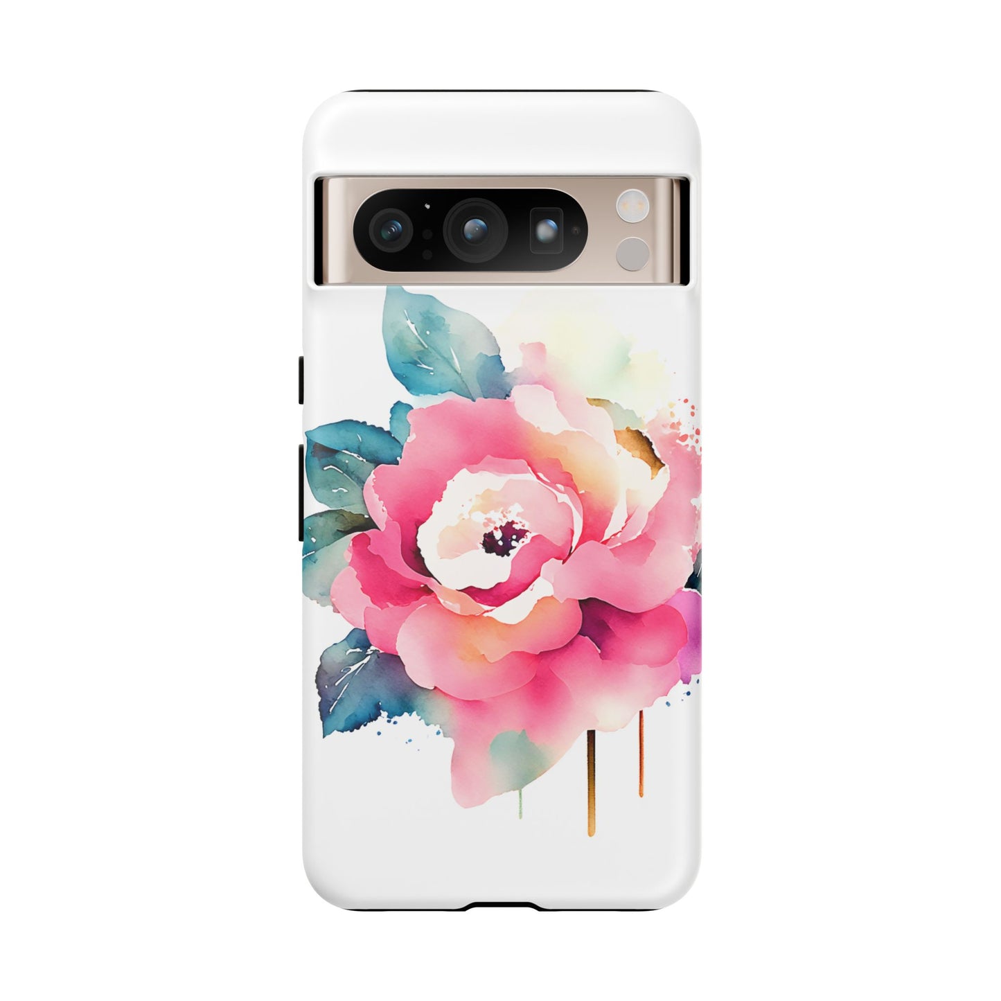 Floral Phone Case - Vibrant Rose Design