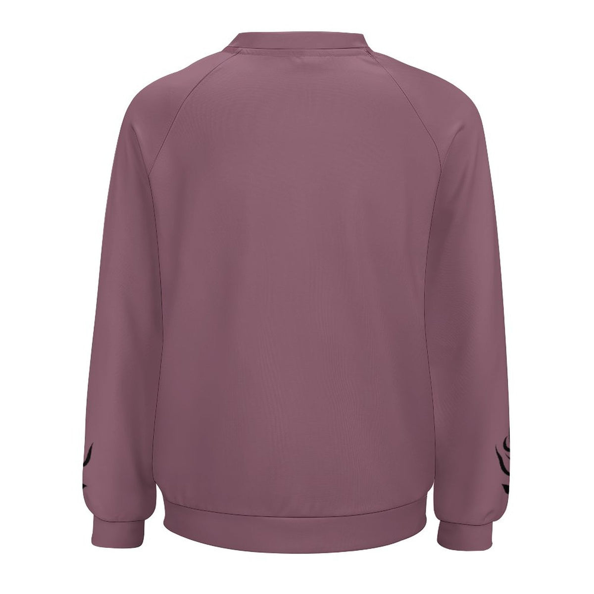 Black Rose Sweatshirt Designs Raglan Style
