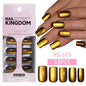 Purple Cat Eye Almond Press On Nails (MOQ=3) – Image 10