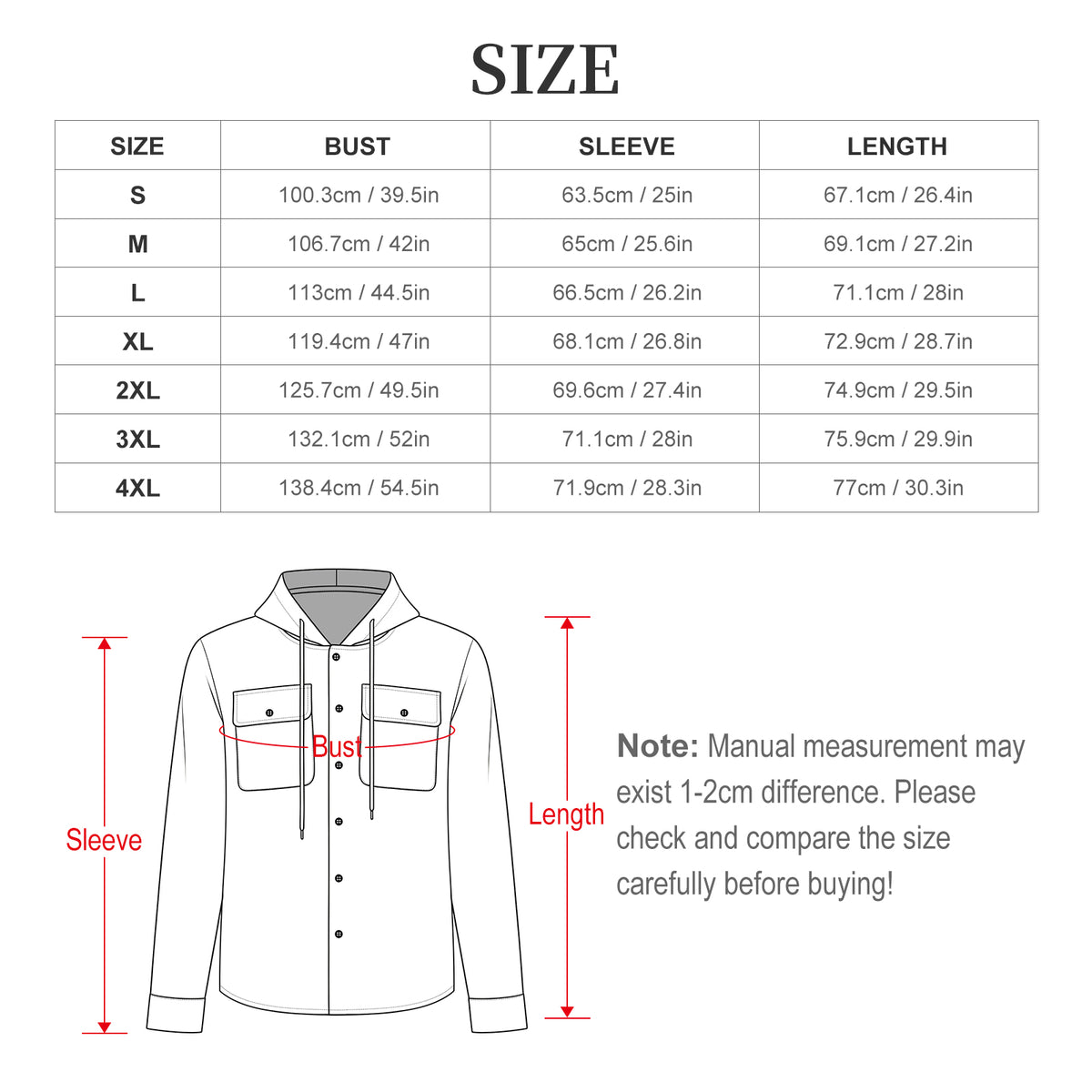 Custom Designed Long Sleeved Hooded Jacket