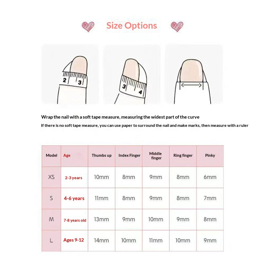 Rainbow Snowman Cute Kids Press On Nails Holiday Set – Image 5