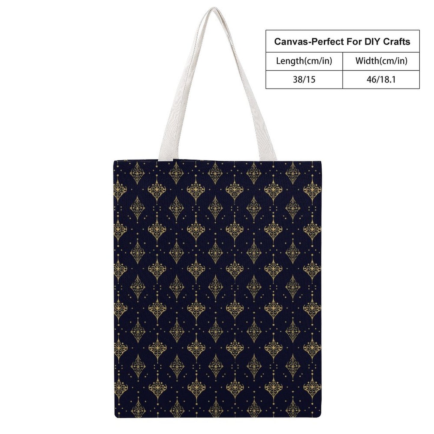 Martin Canvas Tote Handbag-15"x18"/38x46cm (Dual-sided Printing)