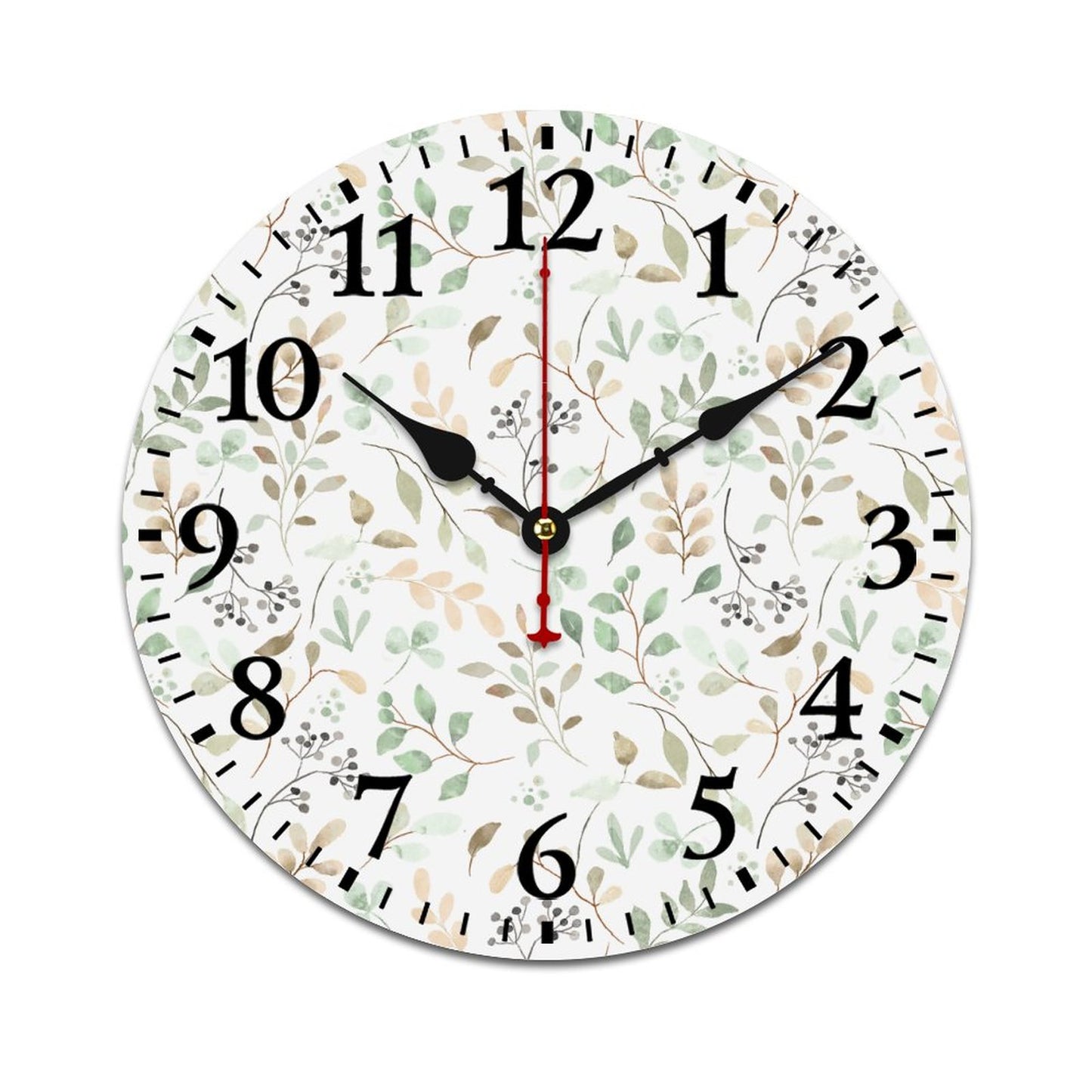 Wooden Wall Clock-9.84"x9.84"/ 25x25cm