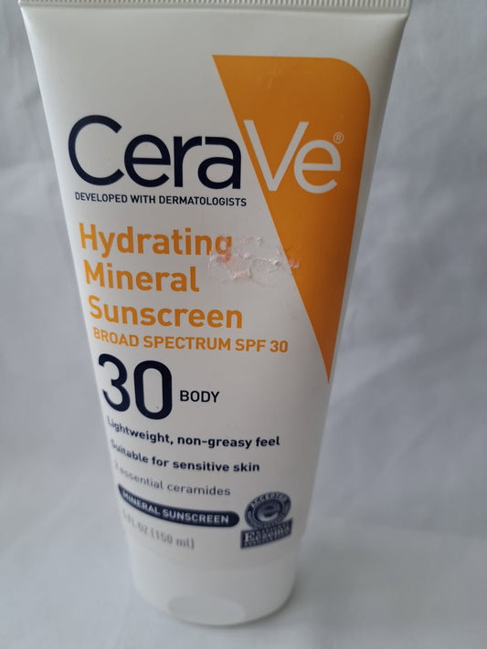 CeraVe Hydrating Mineral Sunscreen 30 - 5oz