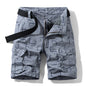 Summer New Cotton Cargo Shorts Men Fashion Hot Casual Shorts Army Tactical Military Short Pants Men Loose Pocket Men Shorts