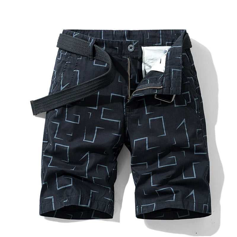 Summer New Cotton Cargo Shorts Men Fashion Hot Casual Shorts Army Tactical Military Short Pants Men Loose Pocket Men Shorts
