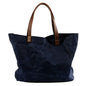 Waterproof Oil Wax Canvas Handbag Fashion Tote Bag Cross Section Large Capacity Shopping Bag Shoulder Bag