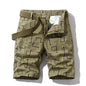 Summer New Cotton Cargo Shorts Men Fashion Hot Casual Shorts Army Tactical Military Short Pants Men Loose Pocket Men Shorts