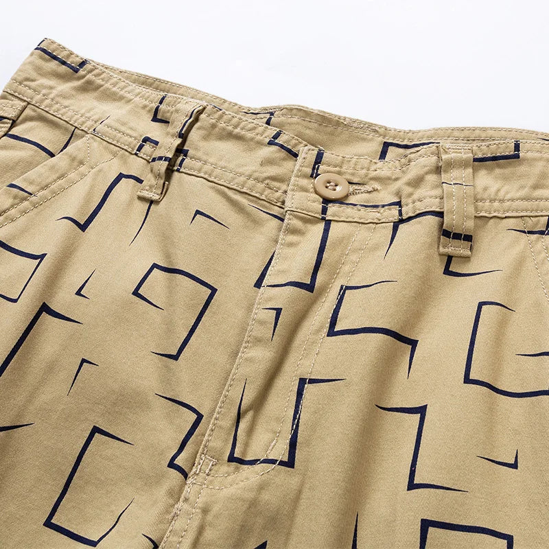 Summer New Cotton Cargo Shorts Men Fashion Hot Casual Shorts Army Tactical Military Short Pants Men Loose Pocket Men Shorts