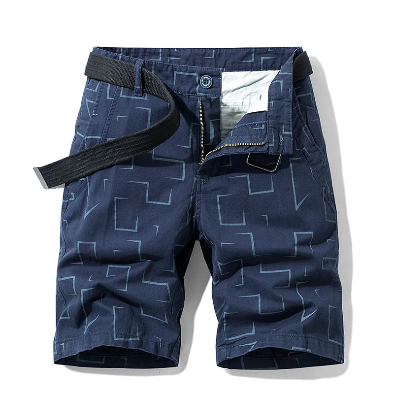 Summer New Cotton Cargo Shorts Men Fashion Hot Casual Shorts Army Tactical Military Short Pants Men Loose Pocket Men Shorts