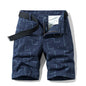 Summer New Cotton Cargo Shorts Men Fashion Hot Casual Shorts Army Tactical Military Short Pants Men Loose Pocket Men Shorts