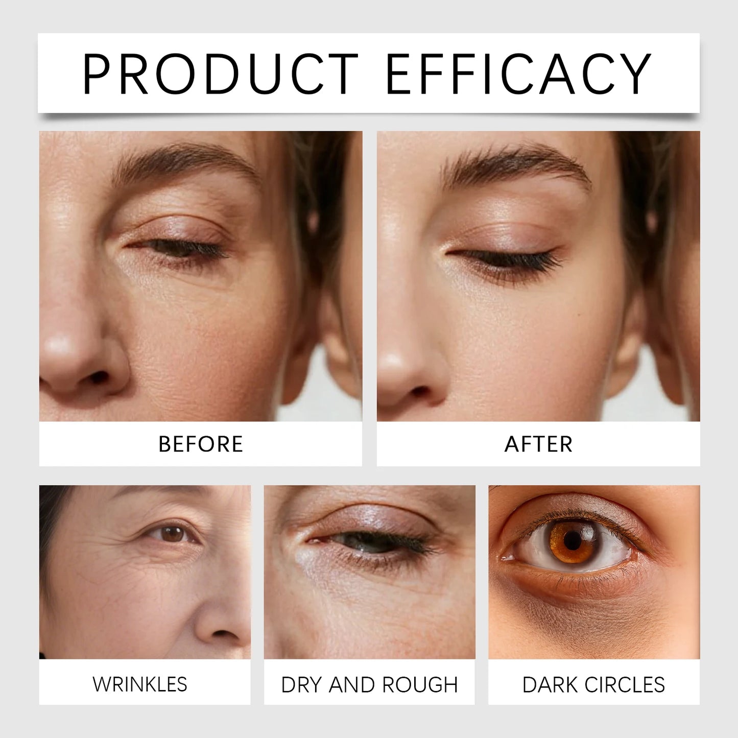 Peptide Collagen Hydrogel Eye Patch Reduce Wrinkles Dark Circles With Copper Peptide Niacinamide Firming Hydrating Gel Eye Pads