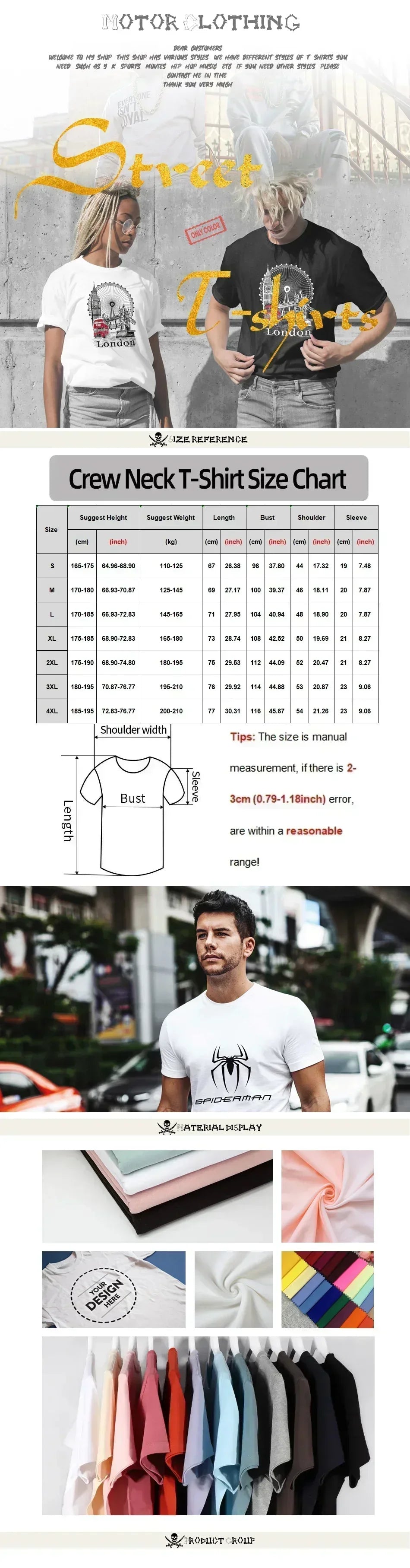 Men's T-shirts Luxury T-shirt Man Tshirt Clothing Cotton Tee Y2k Clothes Graphic Short Sleeve New Original Mens Sleeved Designer