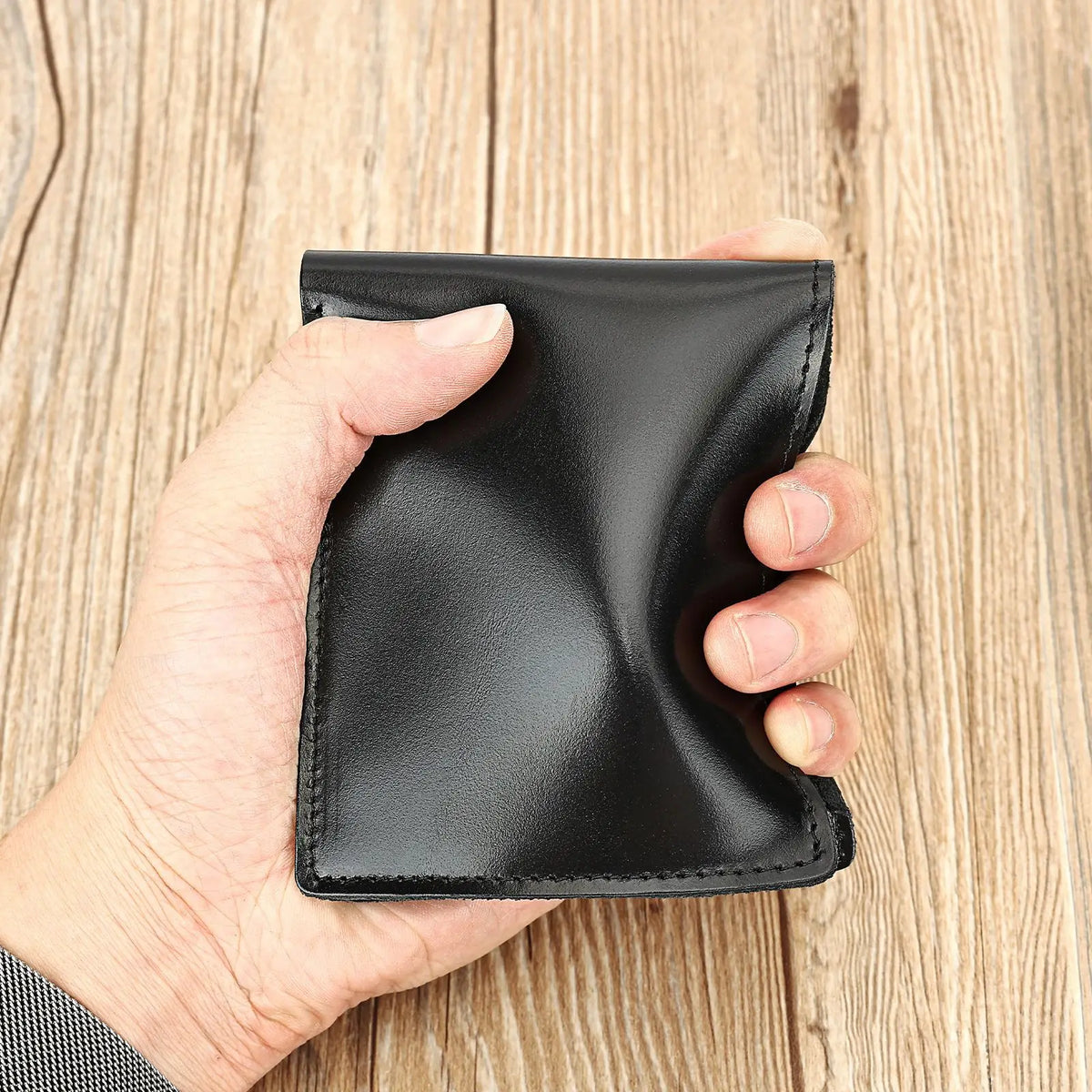 Genuine Leather Mens Wallet with Coin Pocket Bifold Italian Leather Wallets for Mens