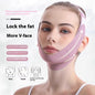 V-Lift Face Mask with Breathable Fabric, Anti-Aging Face Sculpting Band for Double Chin Reduction, Reusable Facial Lifting Strap