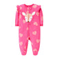 Newborn Baby Boy Girl Rompers Clothes Winter Pajamas Zipper Fleece Fall Infants Outfit Animal Jumpsuit Clothing 0 -12 Months New