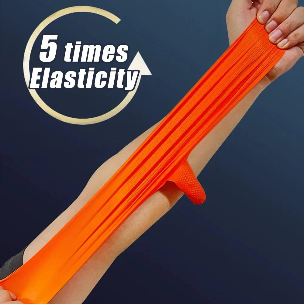 Heavy Duty Disposable Nitrile Gloves 8Mil Extra Thick Mechanic Glove with Textured Grip Antislip Safety Work Gloves