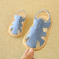 New Baby Shoes First Shoes Newborn Boy Girl First Walkers Indoor Non-slip Baby Sandals Rubber Sole Summer Beach Infant Sandal