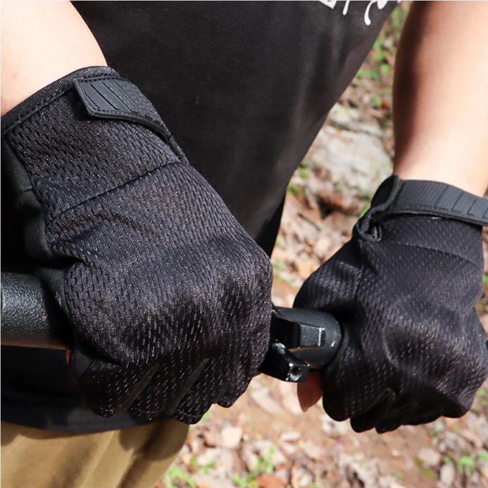 Men Tactical Gloves Touch Screen Sport Outdoor Paintball Combat Hiking Hunting Riding Bike Non-slip Breathable Cycling Equipment