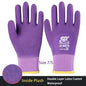1Pair Winter Thermal Gloves Waterproof Work Safety Glove Anti-Slip Grip Rubber Garden Gloves For Worker Builder Hands Protection