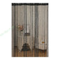 G5AB Simple Silver Window Curtain Permanent Polyester Net Insect Blocking Contemporary Fashion