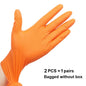 Heavy Duty Disposable Nitrile Gloves 8Mil Extra Thick Mechanic Glove with Textured Grip Antislip Safety Work Gloves