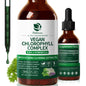 Lukaree 30MLChlorophyll Liquid Drops Supports Natural Cleansing & Immune, Internal Deodorant,Skin & Gut Health,Vegan,Sugar-Free