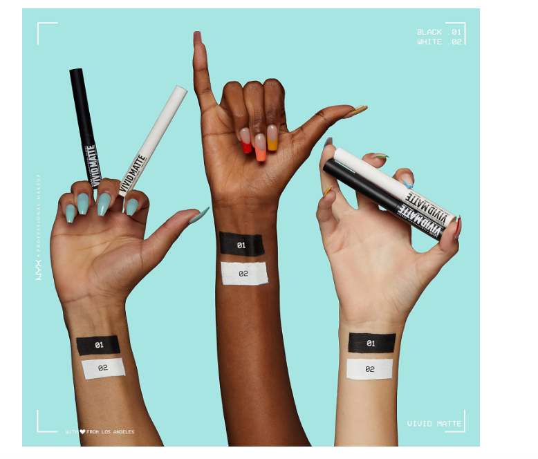 NYX PROFESSIONAL MAKEUP Vivid Matte Liquid LineR - WHITE