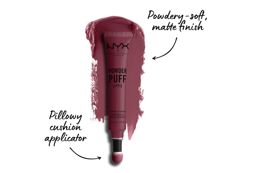 NYX PROFESSIONAL MAKEUP Powder Puff Lippie Lip Cream, Liquid Lipstick - Moody