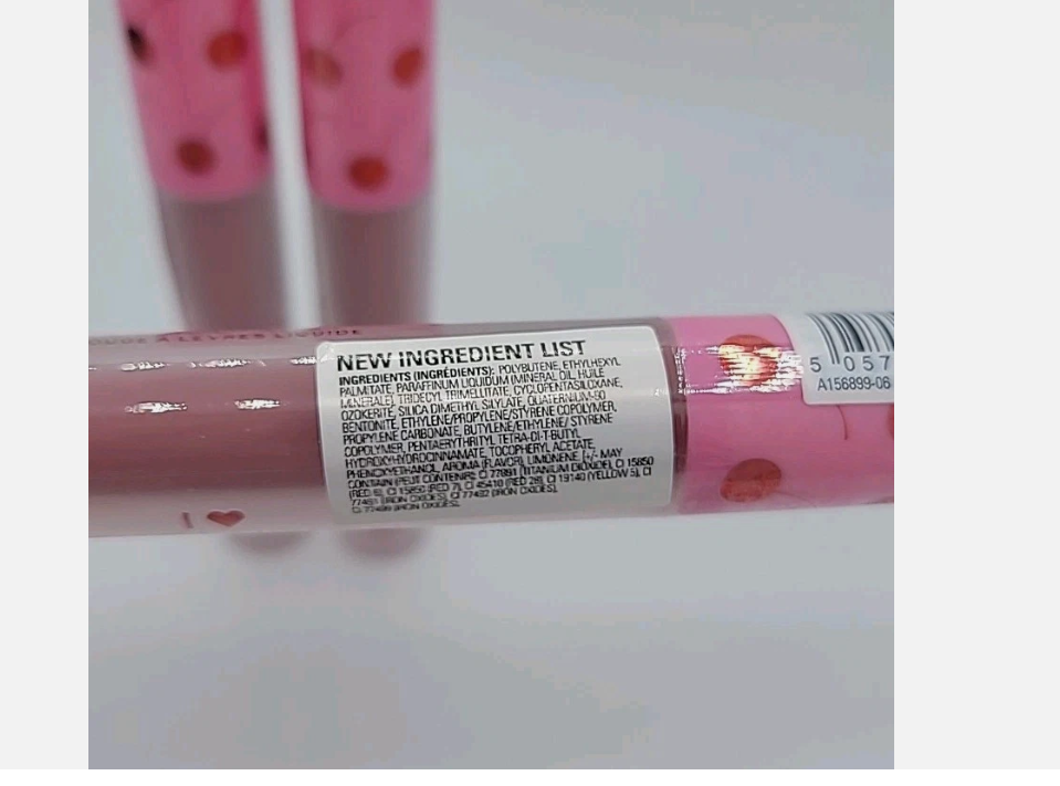 NEW! 3x Revolution Vinyl Cherry Liquid Lipstick CHERRY BAKEWELL 0.07 oz Each