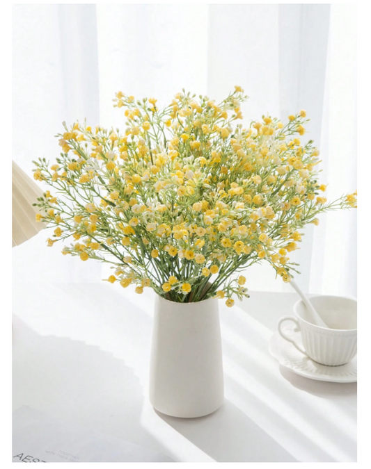 5 PCS Artificial Lavender Flower Bouquet, Outdoor Garden, Birthday Party