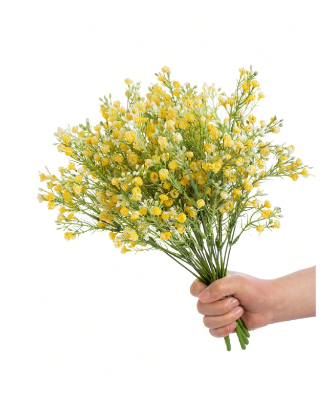 5 PCS Artificial Lavender Flower Bouquet, Outdoor Garden, Birthday Party
