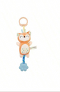 Cute Animal Plush Hanging Decor, Soft Fabric, Car/Crib Hanging, Squeaky, Baby Toy, Teething Rattle, Multiple Styles Available