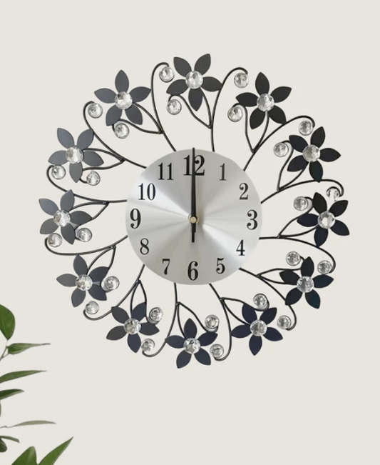 1pc Modern Style Silent Wall Clock, Suitable For Living Room, Kitchen, Bedroom
