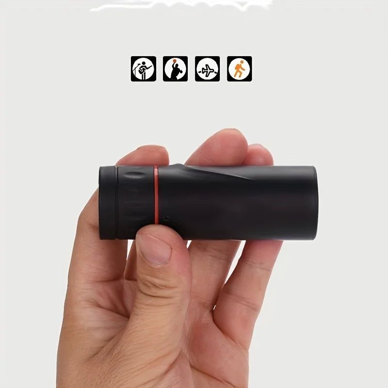 2000X25 HD Monocular Telescope, Compact Portable for Travel, Hiking, Fishing, Camping, Stargazing, Concerts & Bird Watching
