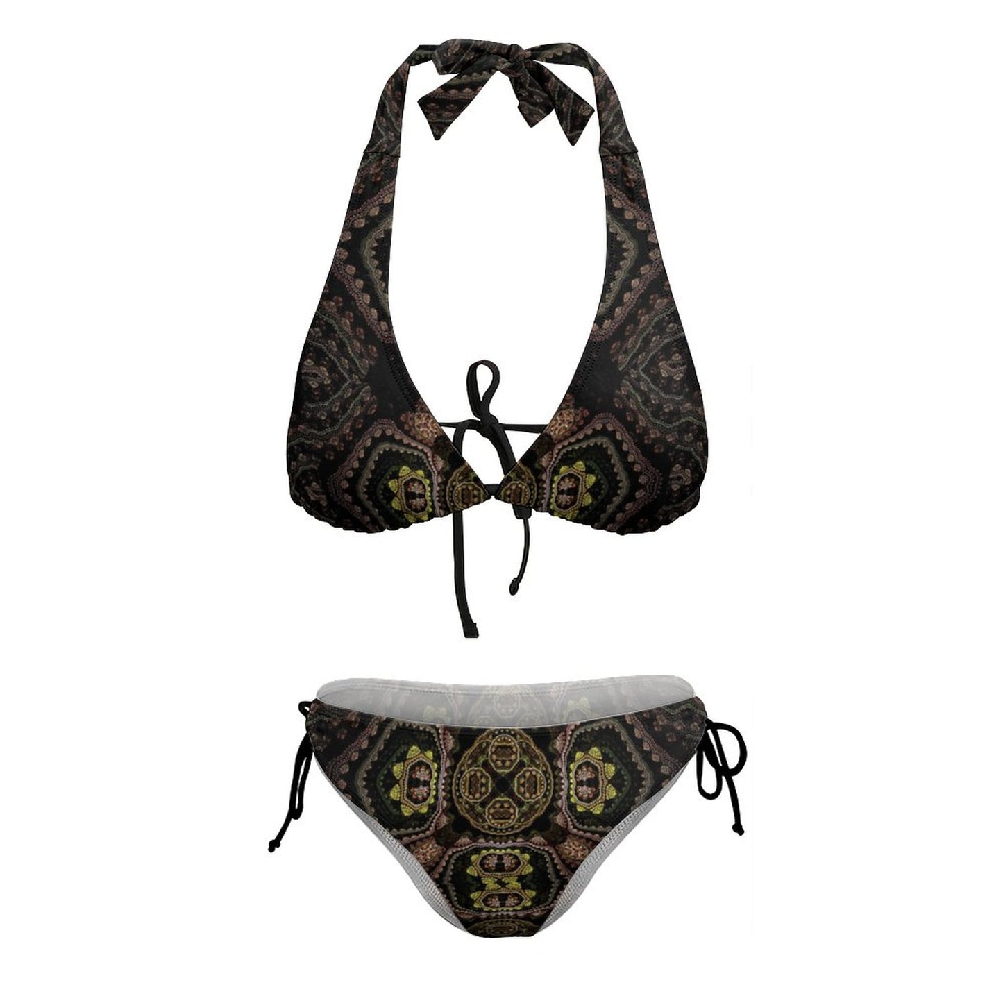 Two Piece Halter Swimsuit