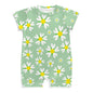 Faux Cotton Short Sleeve Baby Bodysuit Romper
