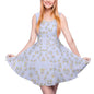 Round Neck Sleeveless Dress Styles