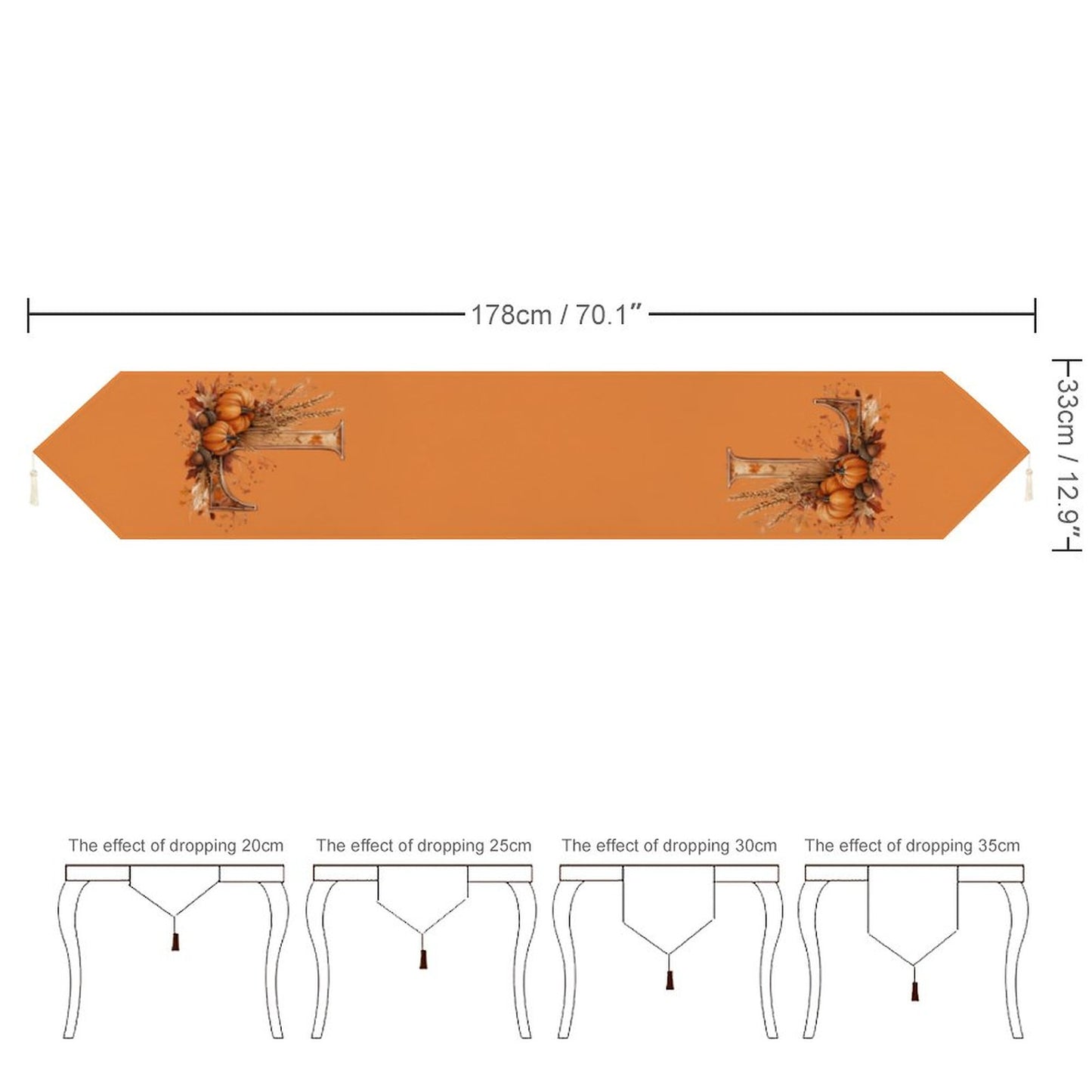 Table Runner - Letter L