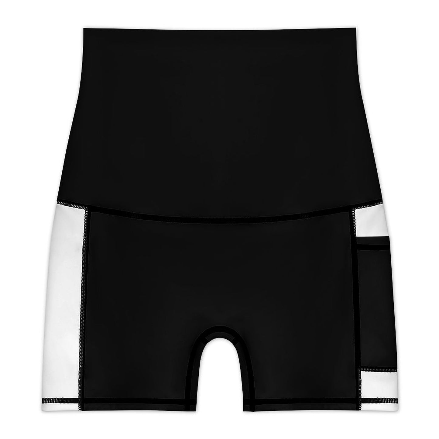 Pregnancy Yoga Shorts Black