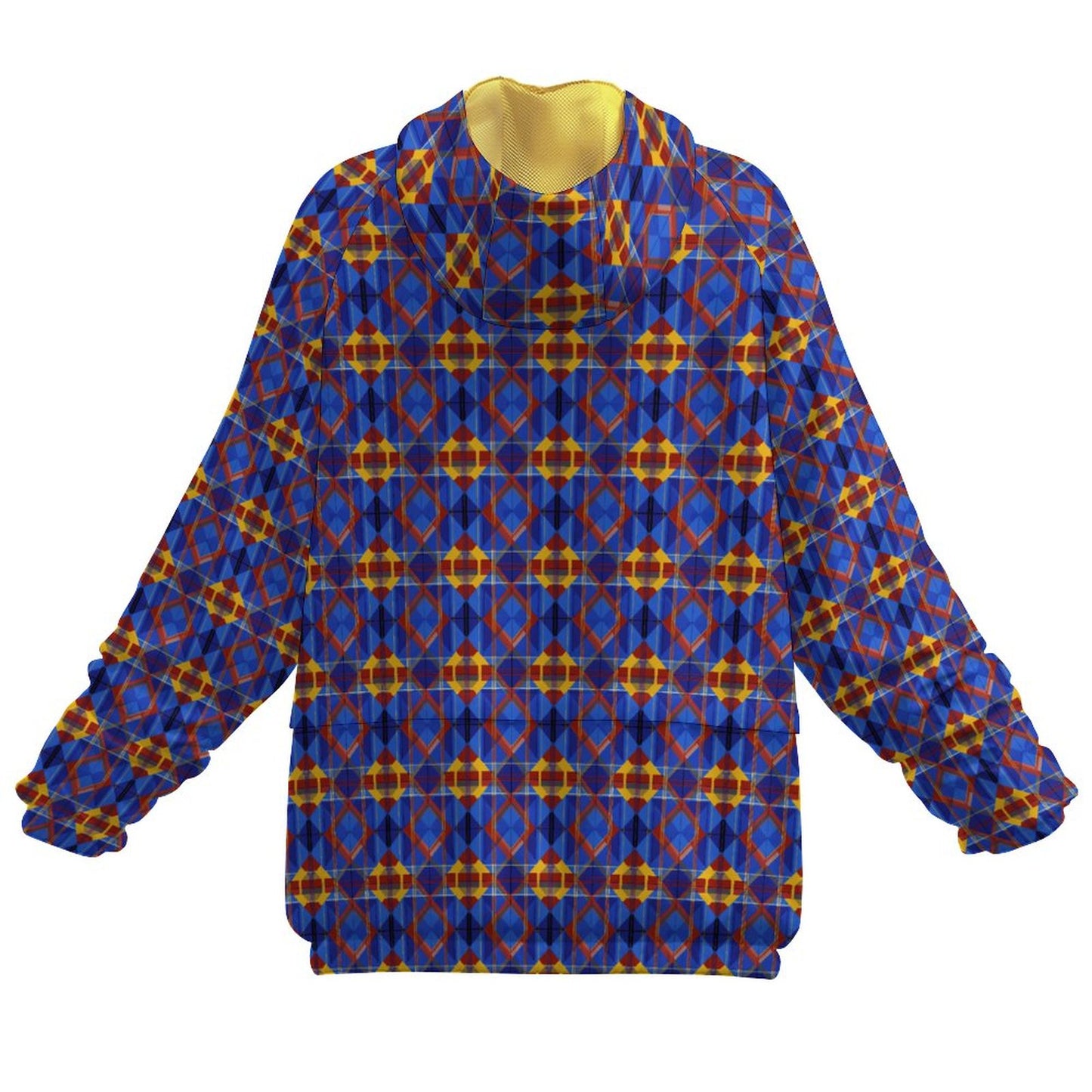 Double-Layered Hoodie with Pockets