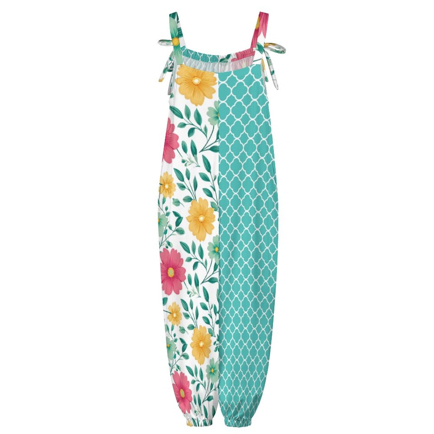 Spaghetti Strap Jumpsuit multicolor