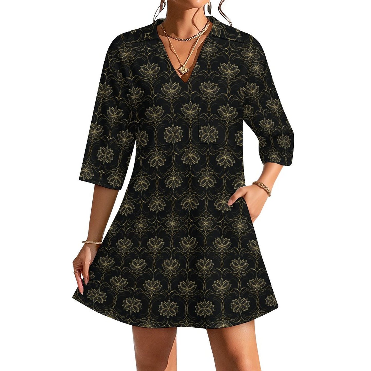 V-neck Dress for Women