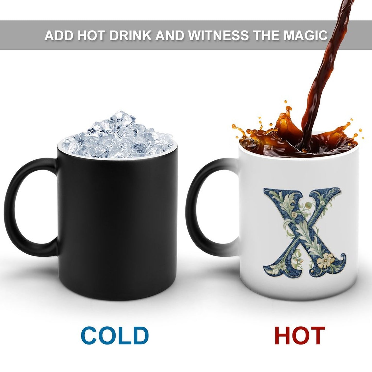 Color Change Mug (Dual-sided & Different Images)
