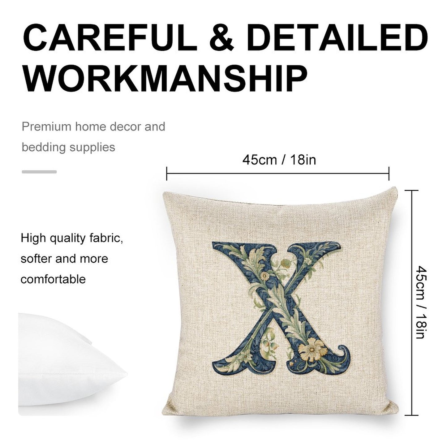 Personalized Photo Pillowcases (Pillow Excluded) (Dual-sided Printing)