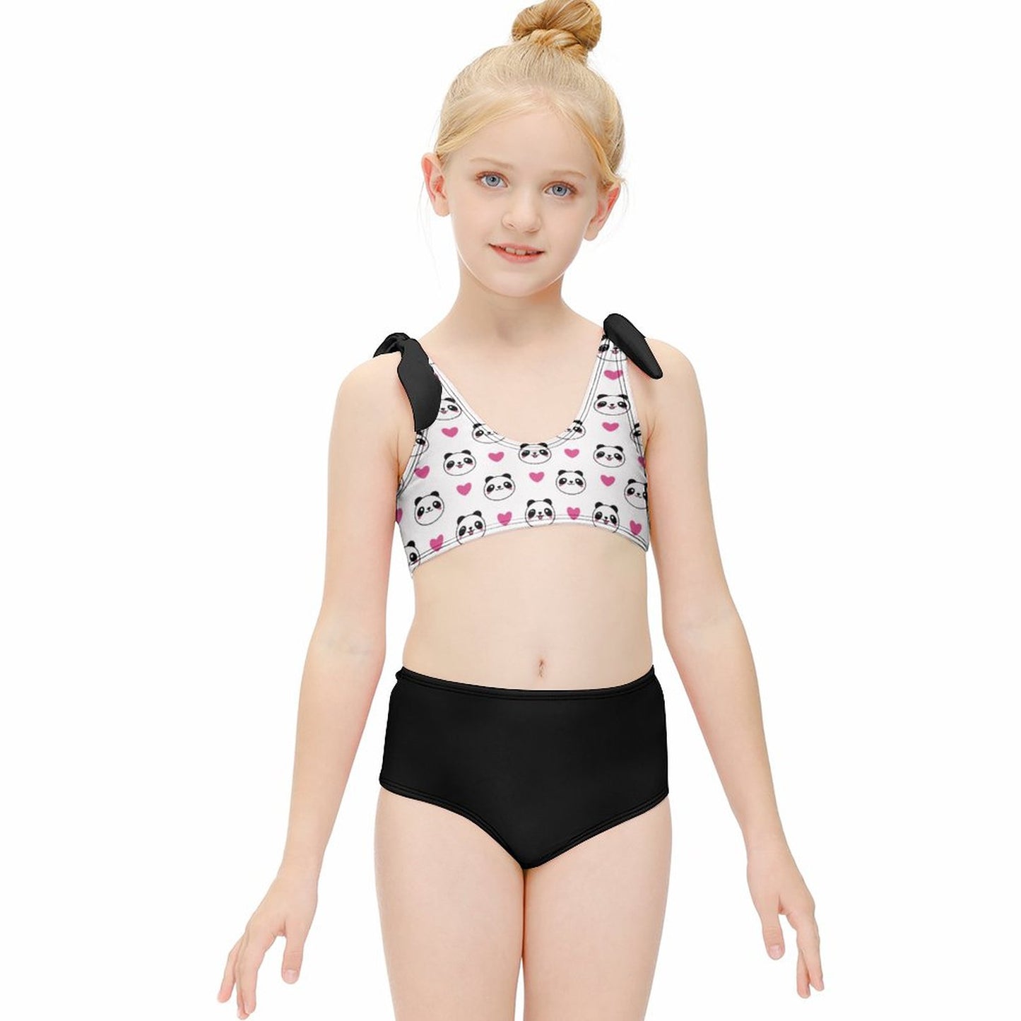 Beach Sports 2-Piece Swimsuit for Girls(All-Over Printing)