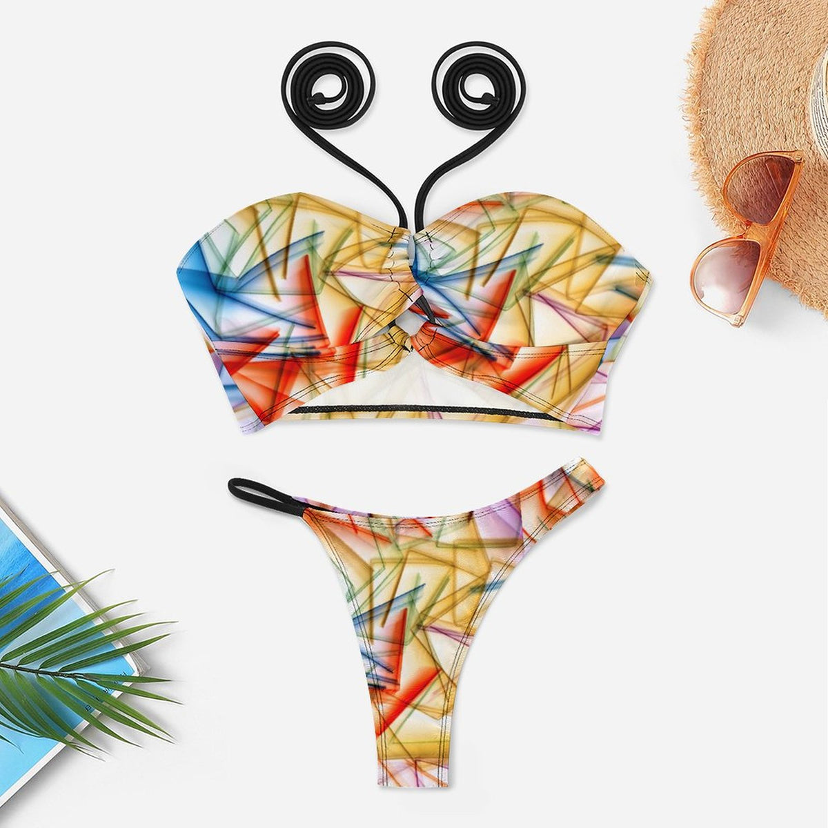 Colorful Custom Design Bikini Swimsuit